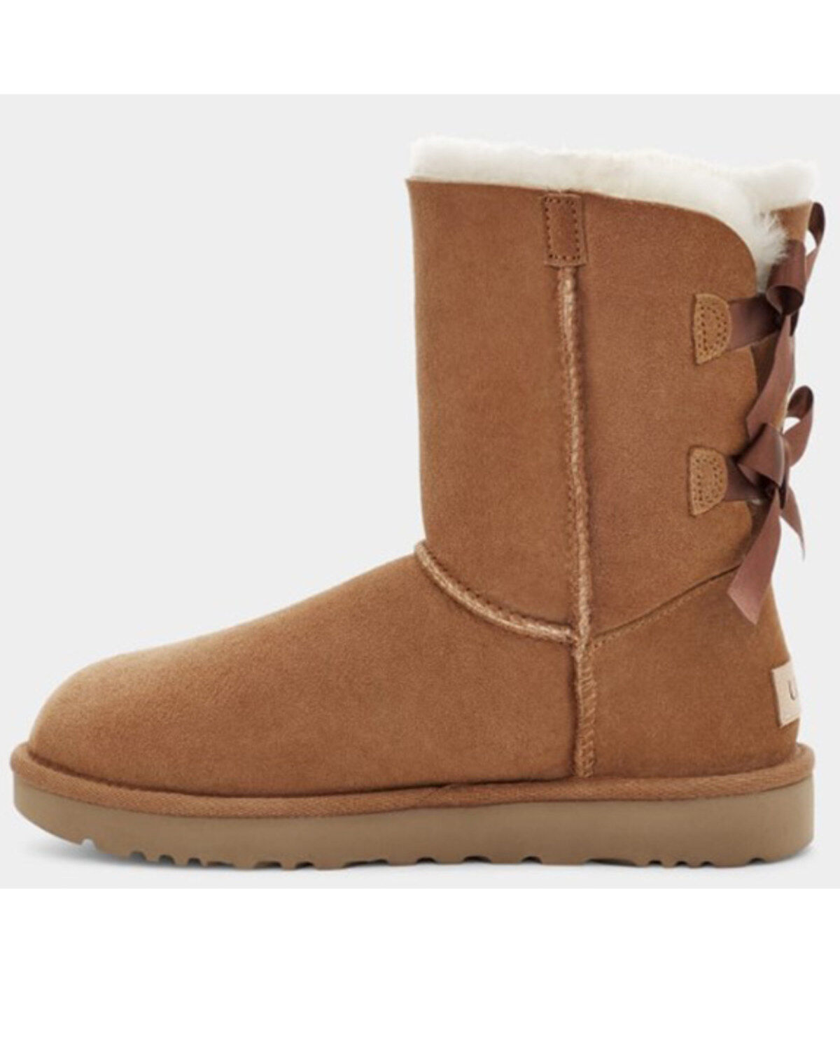 Image #3 - UGG Women's Bailey Bow II Boots, Chestnut, hi-res