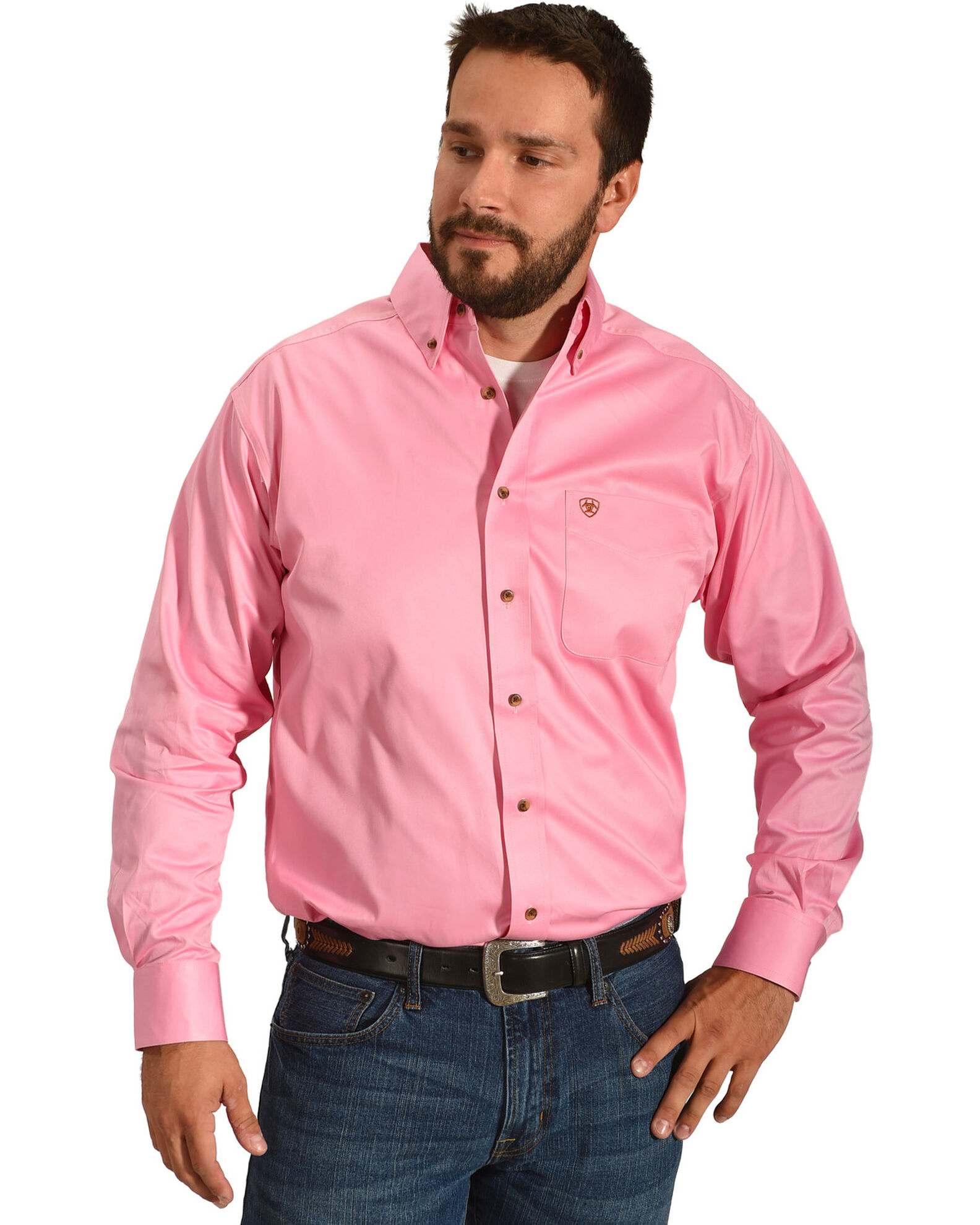 Ariat sales shirts men