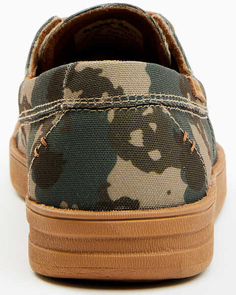 RANK 45 Men's Sanford 3 Camo Print Western Casual Shoes - Moc Toe, Camouflage, hi-res