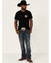 Image #2 - Red Dirt Hat Co. Men's Chupacabra Trackers Graphic T-Shirt, Black, hi-res
