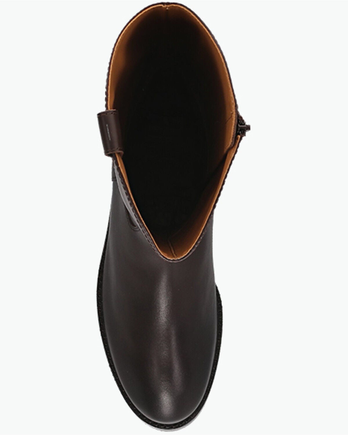 Image #6 - Frye Women's Melissa Button Tall Inside Zip Fashion Boots - Round Toe, Dark Brown, hi-res