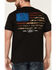 Buck Wear Men's Ford Built Tough Camo Flag Graphic Short Sleeve T-Shirt , Black, hi-res