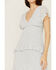Lush Women's Floral Ruffle Tiered Midi Dress, Blue, hi-res