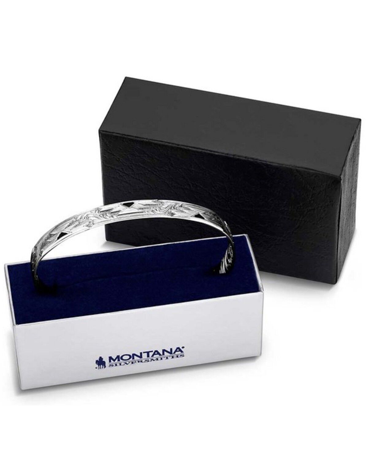 Image #3 - Montana Silversmiths Southwest Horizons Cuff Bracelet, Silver, hi-res