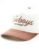Image #1 - Shyanne Women's In Cowboys We Trust Ball Cap, Dark Brown, hi-res