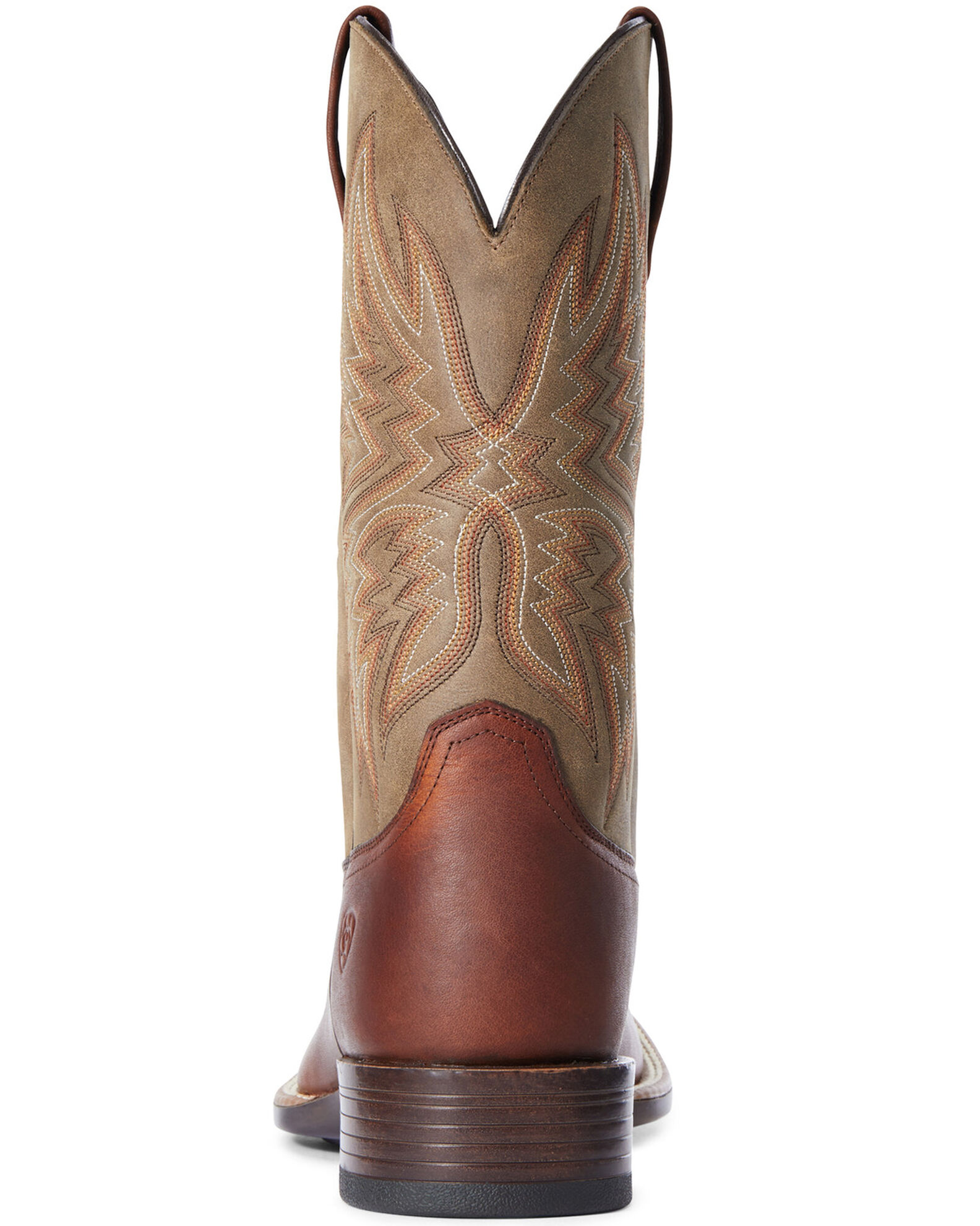 Image #3 - Ariat Men's Valor Western Performance Boots - Broad Square Toe, Brown, hi-res