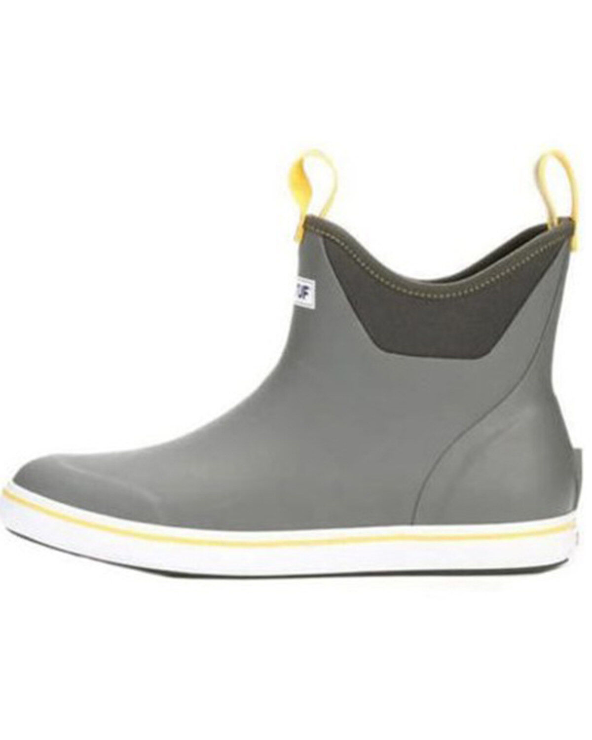 Image #3 - Xtratuf Men's 6" Ankle Deck Work Boots - Soft Toe, Grey, hi-res