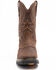 Cody James Men's Saddle Waterproof Western Work Boots - Soft Toe, Dark Brown, hi-res