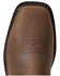Ariat Women's Krista Waterproof Western Work Boots - Steel Toe, Brown, hi-res