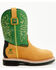 Image #2 - Skechers X John Deere Boys' Rowood Boulder Valley Waterproof Boots - Round Toe, Green, hi-res