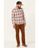 Image #2 - Flag & Anthem Men's Pagedale Vintage Wash Plaid Long Sleeve Button-Down Western Shirt, , hi-res