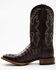 Cody James Men's Exotic Caiman Tail Skin Western Boots - Broad Square Toe, Black, hi-res