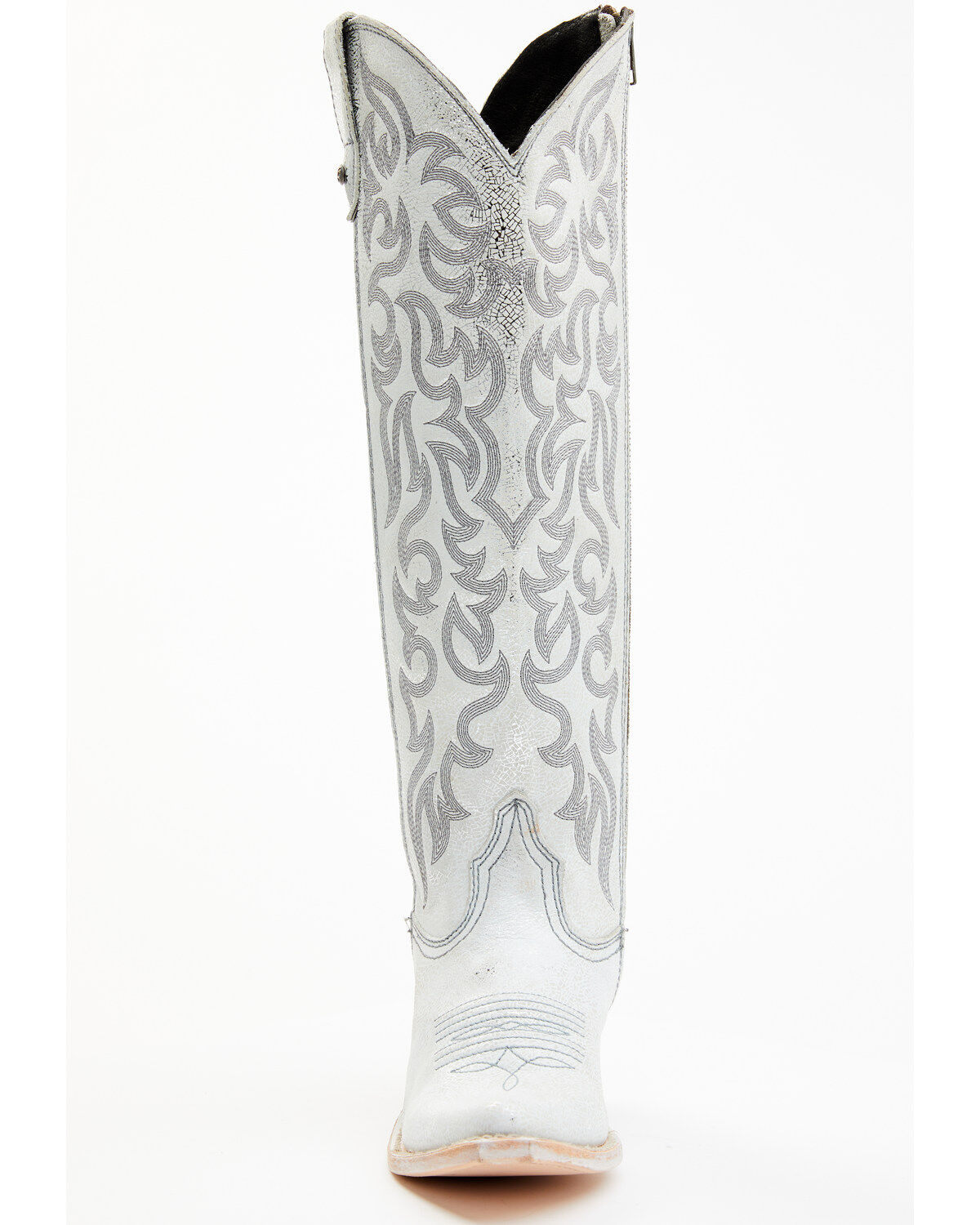 Image #4 - Liberty Black Women's Allie Nite Life Embroidered Tall Western Boots - Snip Toe, Light Blue, hi-res