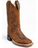 Cody James Boys' Full-Grain Leather Western Boots - Square Toe, Brown, hi-res
