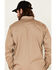 Image #5 - Ariat Men's Woven Solid Print Fire Resistant Work Shirt, Khaki, hi-res