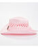 Image #3 - Shyanne Girls' Sweety Straw Western Hat, Pink, hi-res