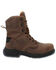 Image #2 - Georgia Boot Men's 8" Flxpoint Ultra Waterproof Work Boot - Composite Toe, Black/brown, hi-res