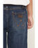 Image #4 - Wrangler Retro Little Boys' Jackson Hole Dark Wash Relaxed Bootcut Stretch Denim Jeans, Blue, hi-res