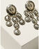 Paige Wallace Women's Silver Concho Dangle Earrings, Turquoise, hi-res