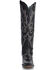 Image #3 - Corral Women's Embroidered Tall Western Boots - Snip Toe, Black, hi-res