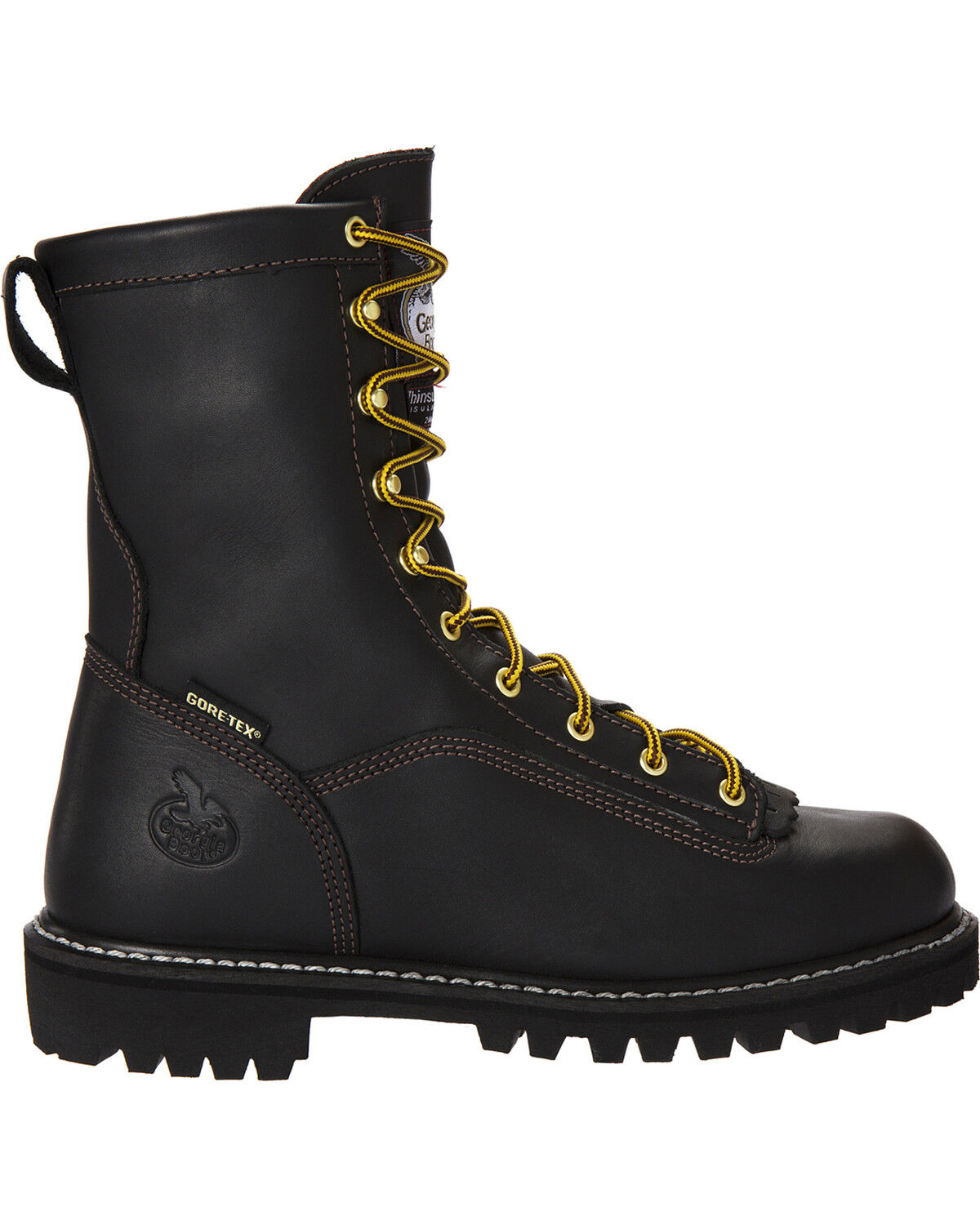 Image #2 - Georgia Men's GORE-TEX Insulated Work Boots, Black, hi-res