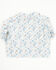 Image #3 - Angel Dear Toddler Girls' Floral Quilted Jacket, Ivory, hi-res