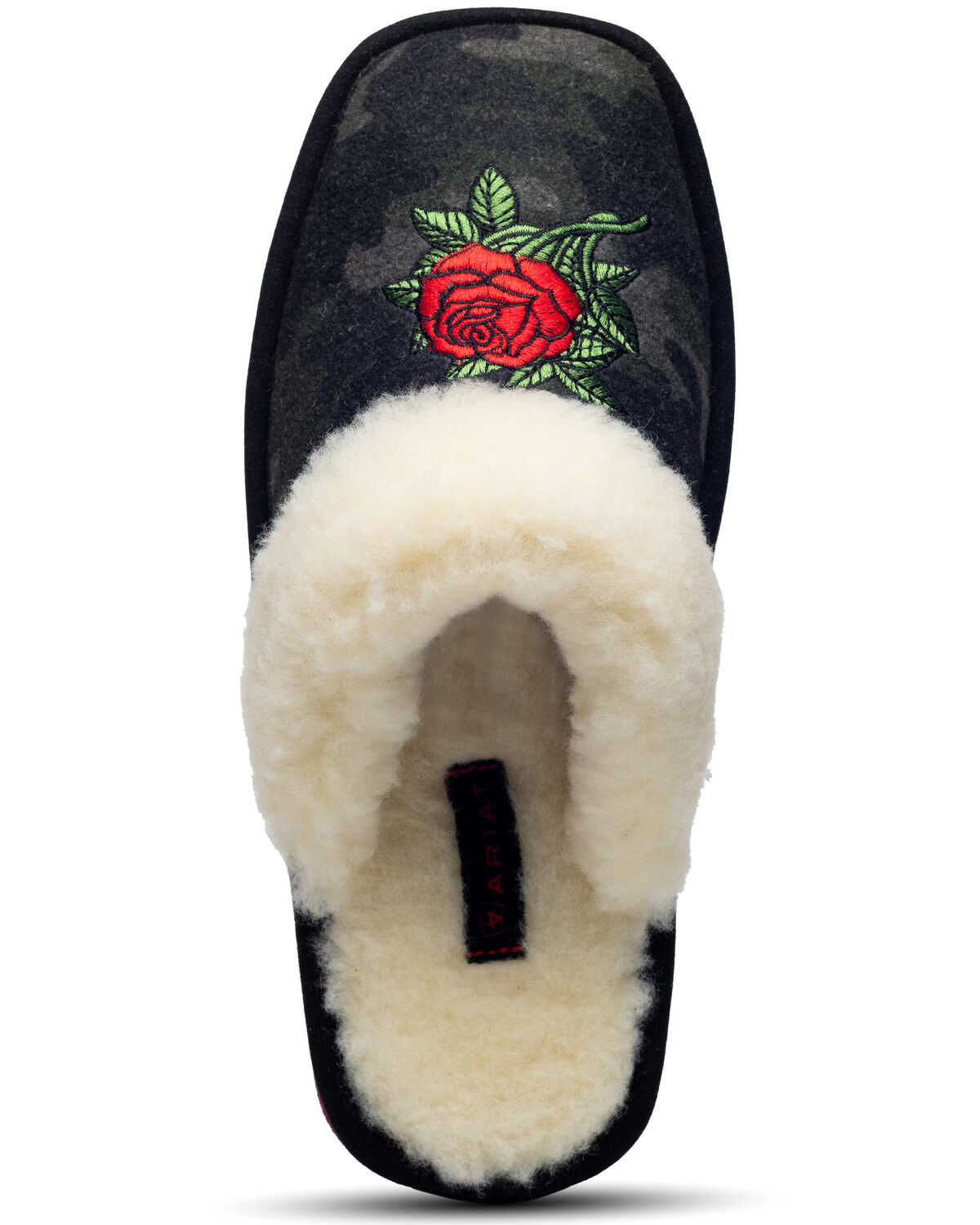 Image #2 - Ariat Women's Jackie Square Toe Slippers, Camouflage, hi-res