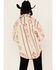 Image #4 - Fornia Women's Southwestern Print Polar Fleece Shacket, Grey, hi-res