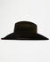 Image #3 - Serratelli Beaumont 6X Fur Felt Cowboy Hat, Dark Brown, hi-res
