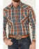 Image #3 - Rough Stock by Panhandle Men's Plaid Print Long Sleeve Stretch Snap Western Shirt, Multi, hi-res