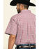 Image #5 - Cody James Core Men's Wild Ride Small Plaid Short Sleeve Western Shirt, , hi-res