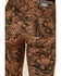 Ranch Dress'n Women's High Rise Floral Flare Jeans , Tan, hi-res