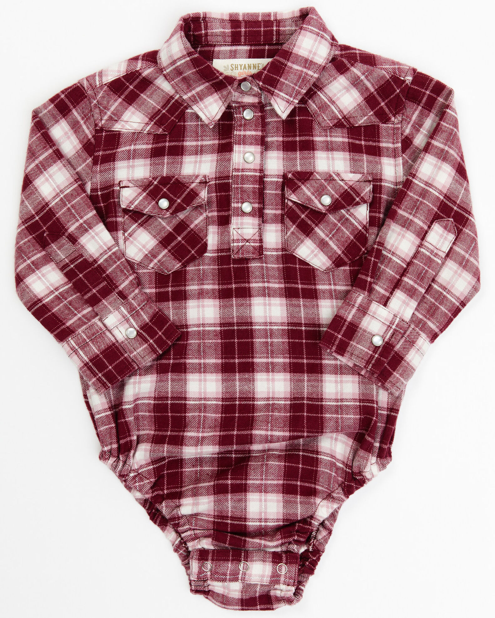Baby girl flannel hotsell onesie