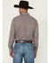 Image #4 - Wrangler 20X Men's Geo Print Long Sleeve Snap Stretch Western Shirt, Grey, hi-res