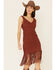 Image #1 - Shyanne Women's Crochet Fringe Dress, , hi-res