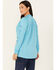 Image #4 - Ariat Women's Rebar Heat Fighter Long Sleeve Work Shirt, Blue, hi-res