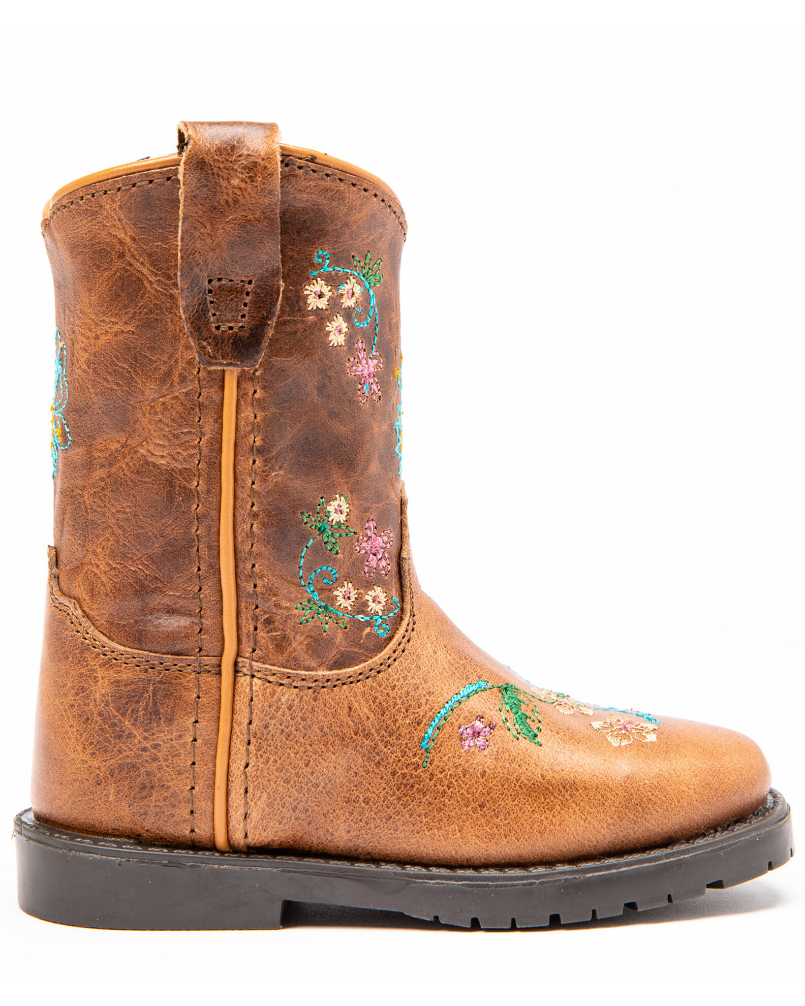 Shyanne Toddler Girls Floral Western Boots Square Toe Boot Barn