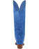 Image #5 - Dingo Women's Cuffed Wild Fire Suede Tall Western Boots - Round Toe, Blue, hi-res
