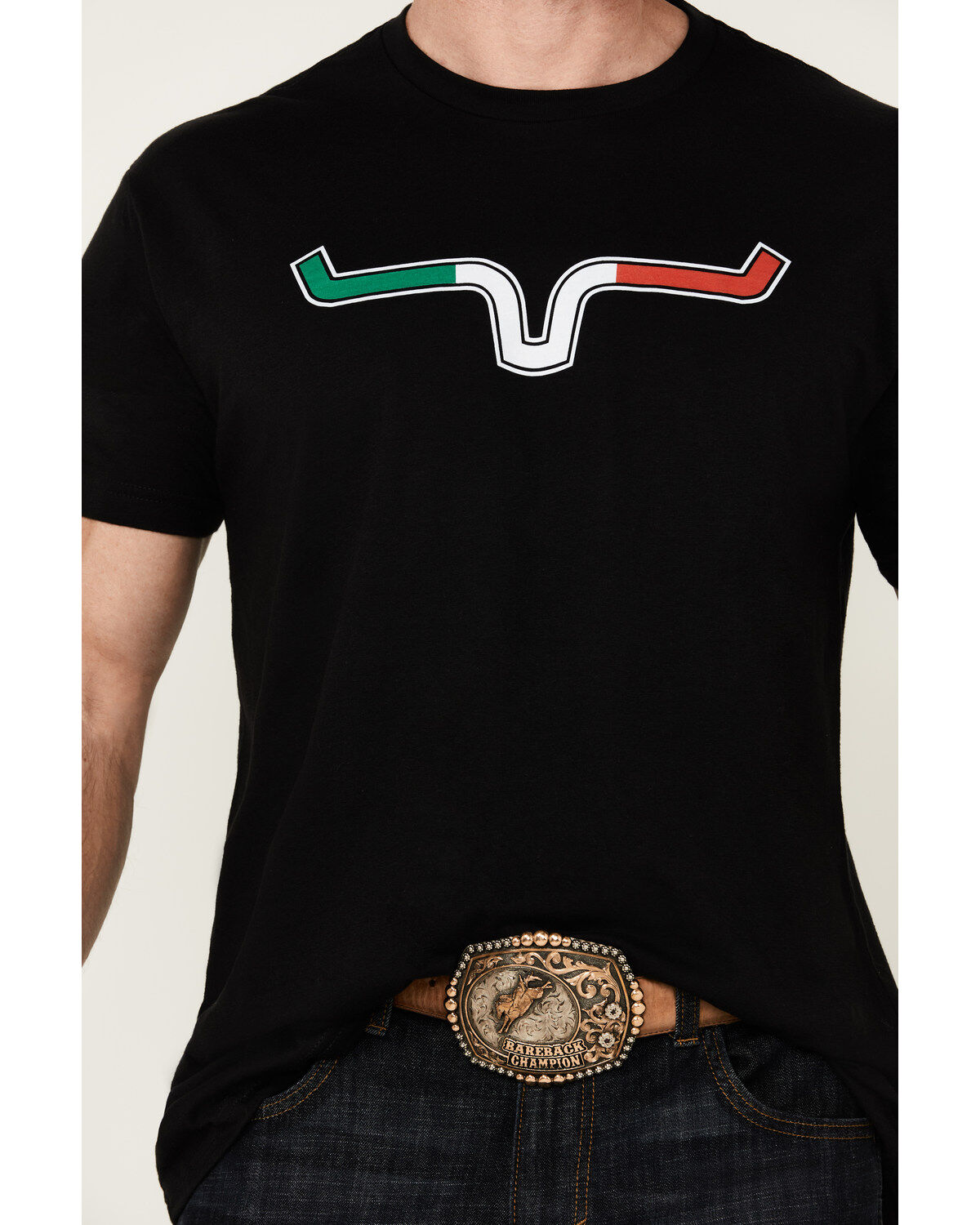 Image #3 - Kimes Ranch Men's Semana Mexico Logo Short Sleeve Graphic T-Shirt, Black, hi-res