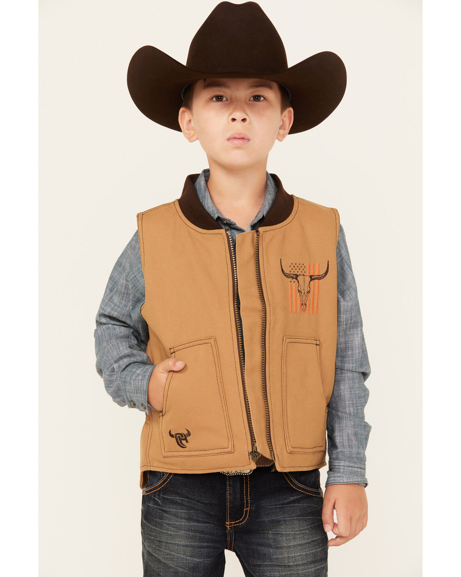 Boys cowboy top jacket