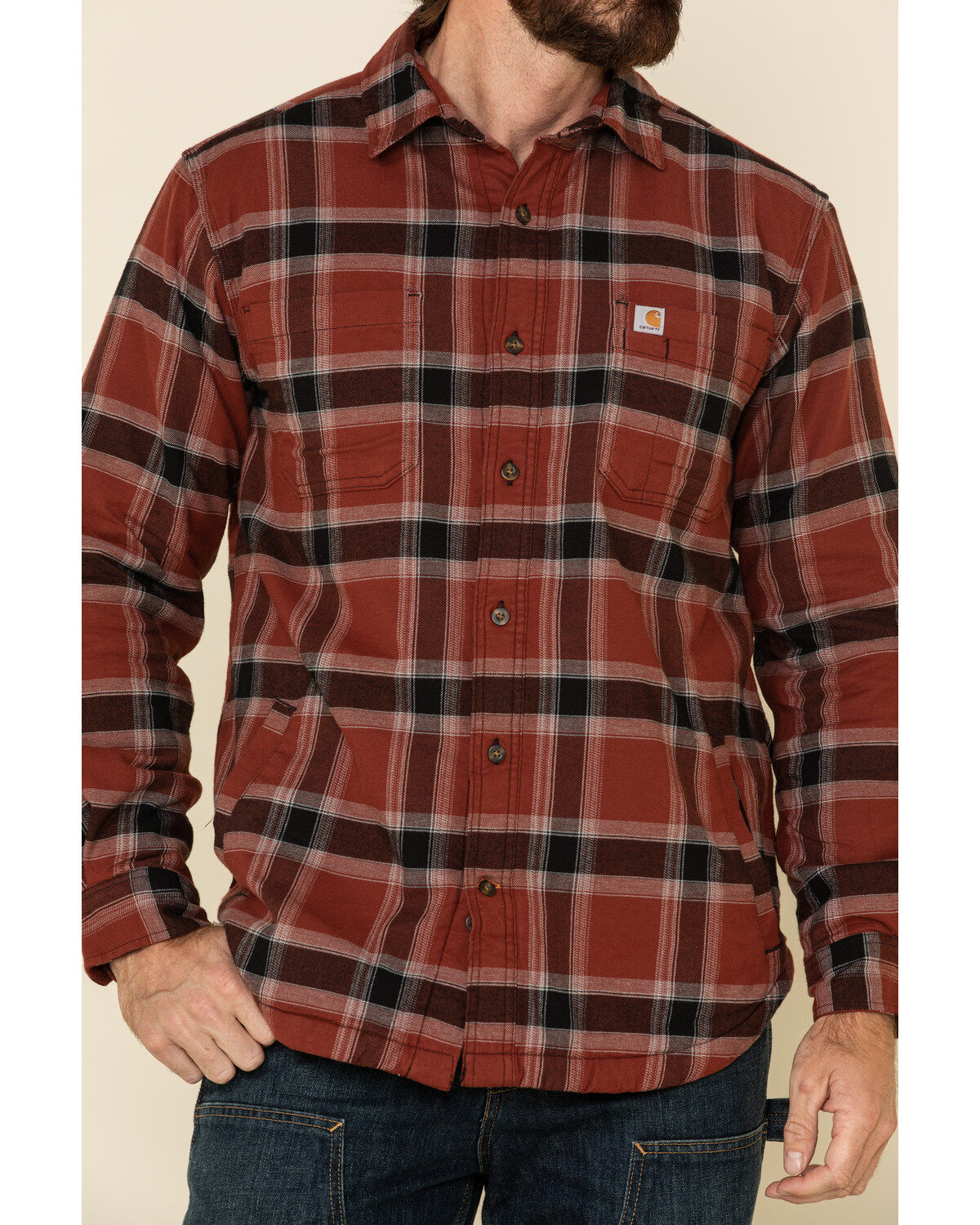 fleece lined long sleeve shirts