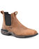 Double H Men's 5" Western Work Boots - Composite Toe, Medium Brown, hi-res