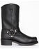Image #2 - Brothers and Sons Men's Pull-On Motorcycle Boots - Square Toe, Black, hi-res