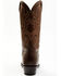 Image #5 - Lucchese Men's Espresso Smooth Western Boots - Round Toe, Dark Brown, hi-res