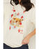 Image #3 - Ariat Women's Aces Short Sleeve Graphic Tee, Cream, hi-res