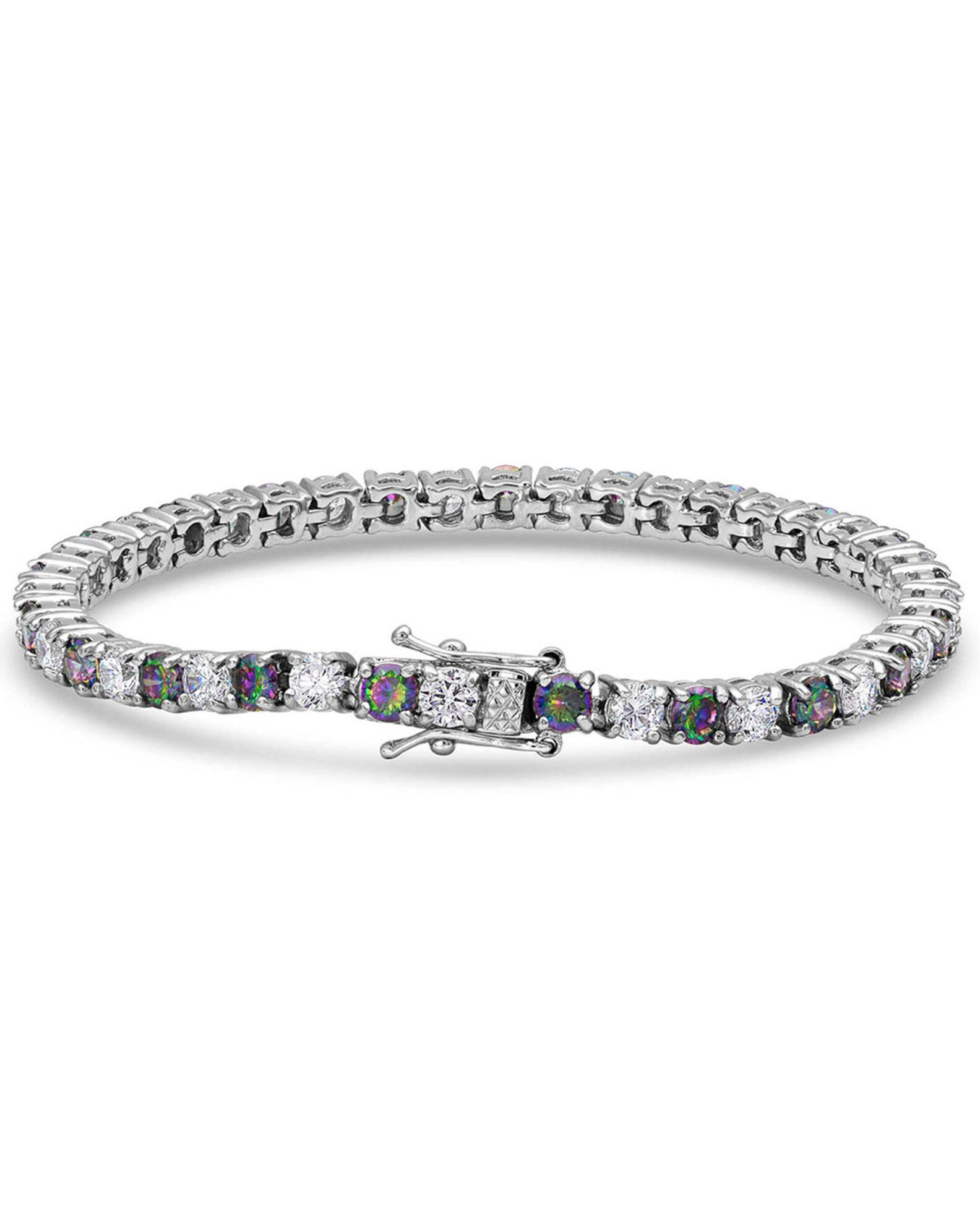Image #2 - Montana Silversmiths Women's A String Of Northern Lights Bracelet, Silver, hi-res
