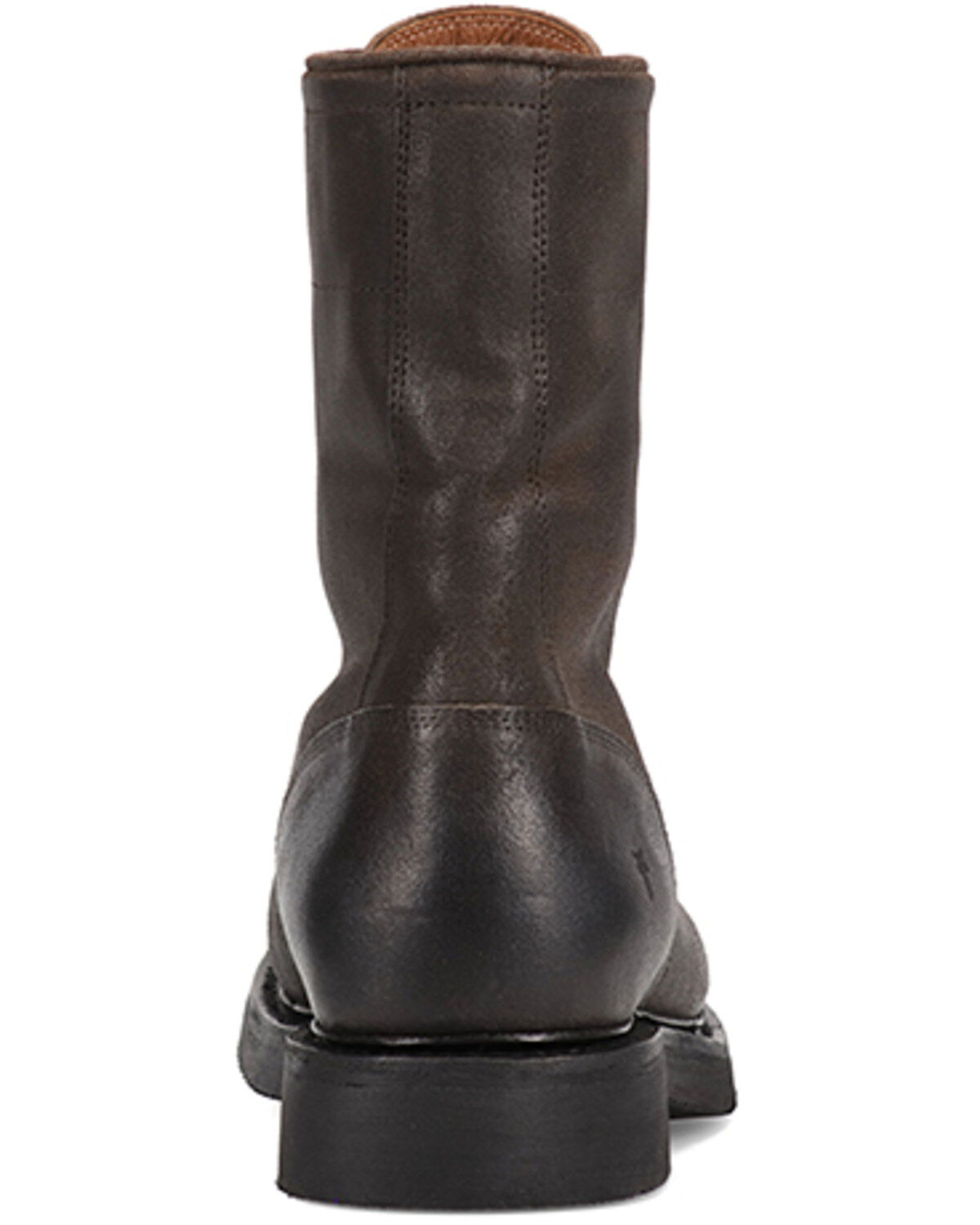 Image #5 - Frye Men's Dean Combat Lace-Up Boots - Round Toe, Chocolate, hi-res