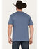 Moonshine Spirit Men's Rock Guitar Short Sleeve Graphic T-Shirt, Navy, hi-res