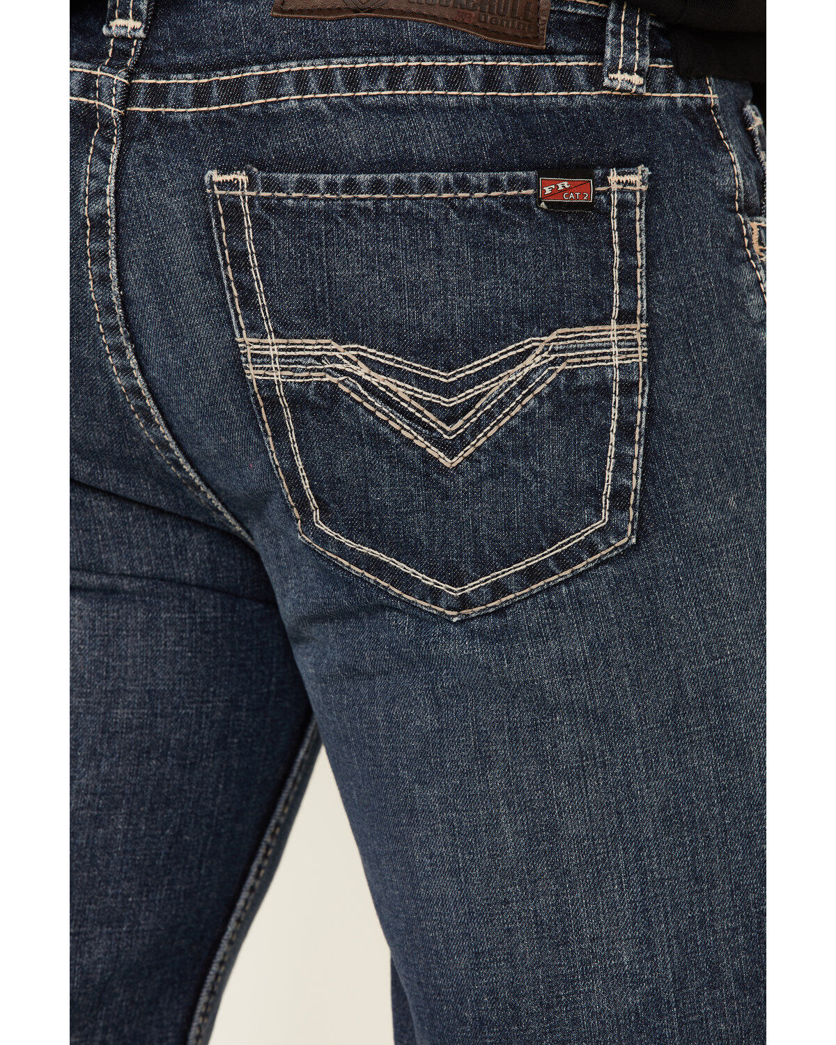 Image #3 - Rock & Roll Denim Men's FR Double Barrel Relaxed Straight Work Jeans, , hi-res