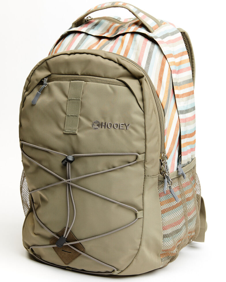 HOOey Desert Stripe Backpack, Tan, hi-res